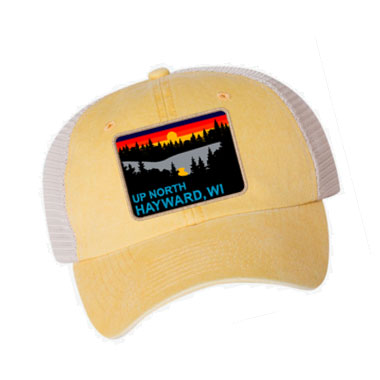 Yellow Up North Hat