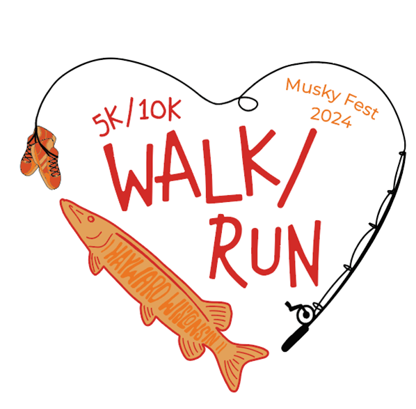 Musky Run/Walk Musky Festival June 2123, 2024 Hayward, WI