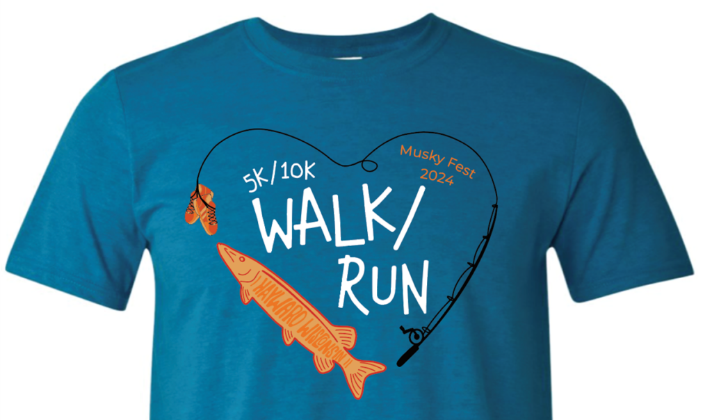 Musky Run/Walk Musky Festival June 2123, 2024 Hayward, WI